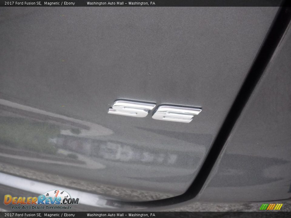 2017 Ford Fusion SE Magnetic / Ebony Photo #11