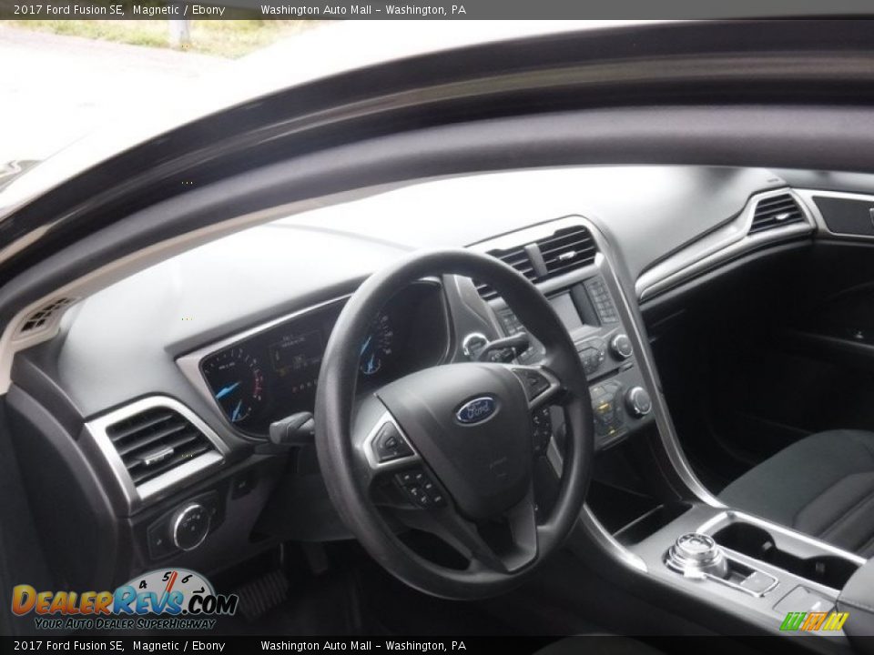 2017 Ford Fusion SE Magnetic / Ebony Photo #12
