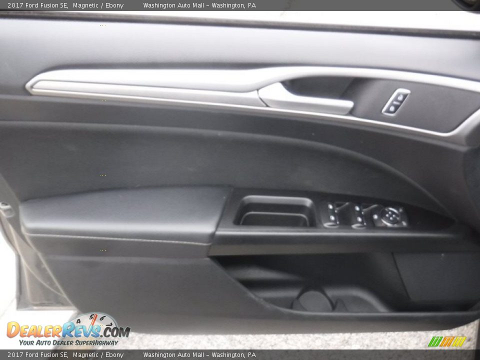 2017 Ford Fusion SE Magnetic / Ebony Photo #13