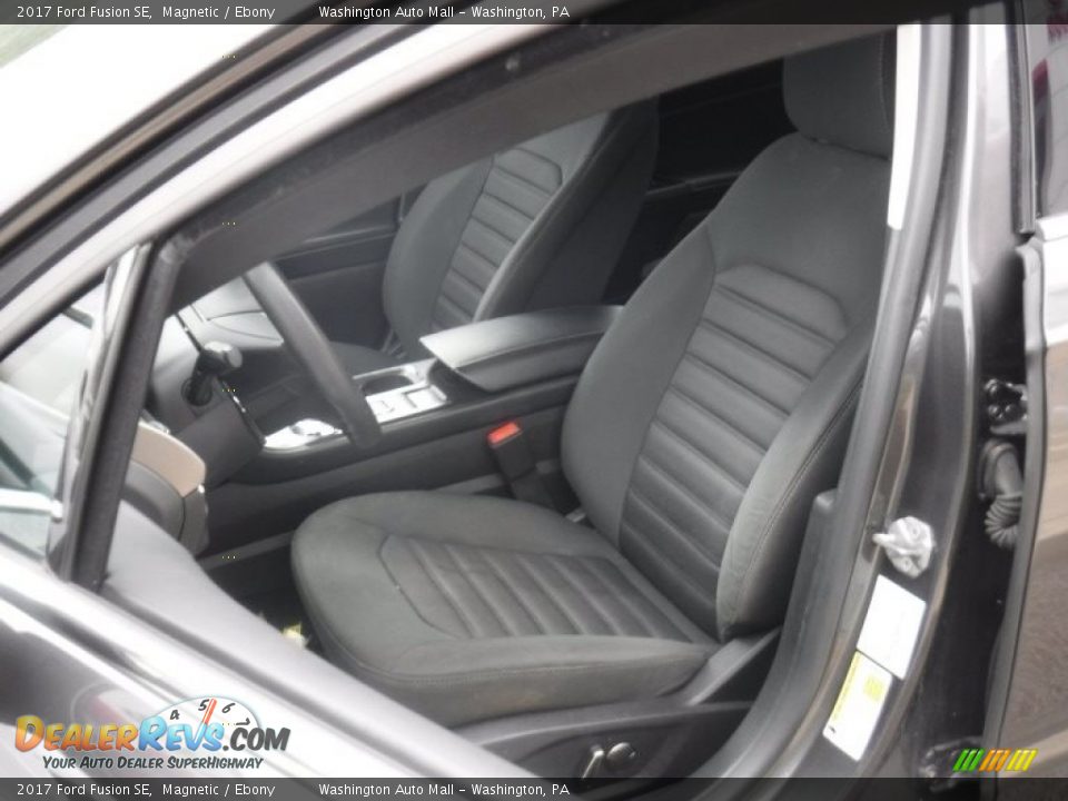 2017 Ford Fusion SE Magnetic / Ebony Photo #14