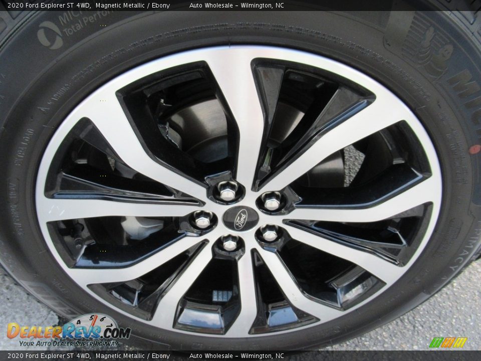 2020 Ford Explorer ST 4WD Magnetic Metallic / Ebony Photo #7