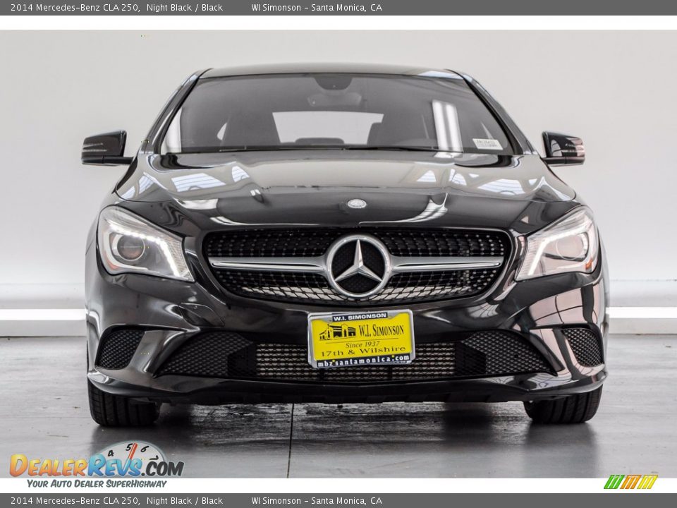 2014 Mercedes-Benz CLA 250 Night Black / Black Photo #2