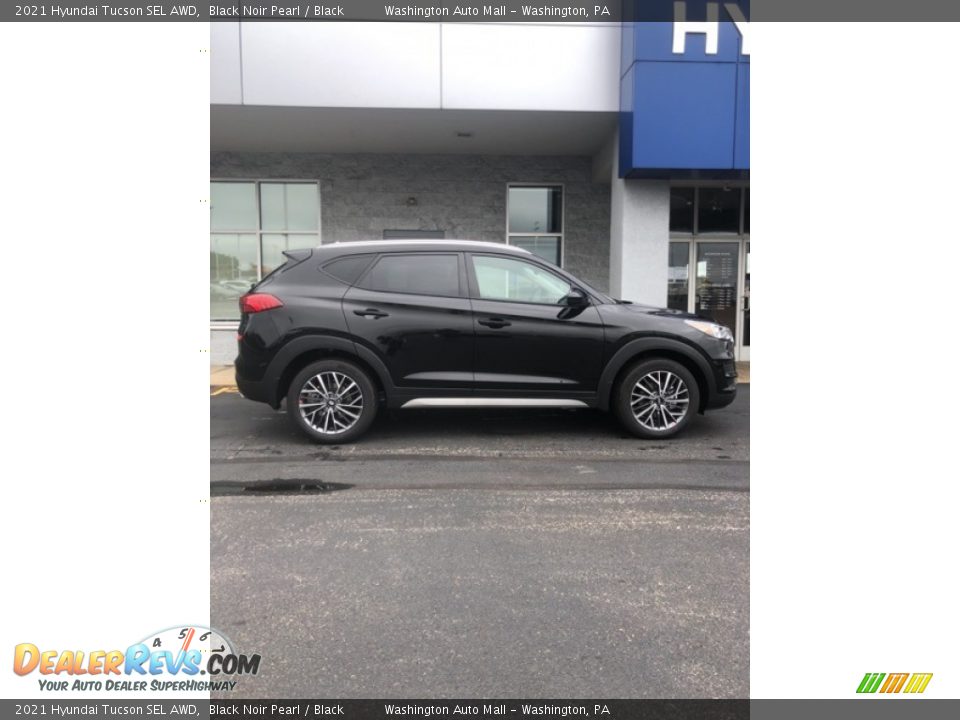 2021 Hyundai Tucson SEL AWD Black Noir Pearl / Black Photo #2