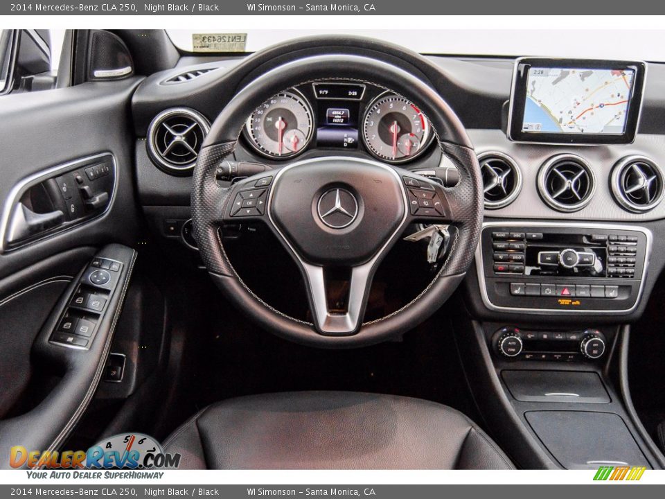 2014 Mercedes-Benz CLA 250 Night Black / Black Photo #4