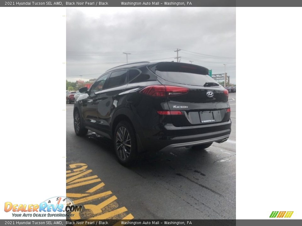 2021 Hyundai Tucson SEL AWD Black Noir Pearl / Black Photo #4