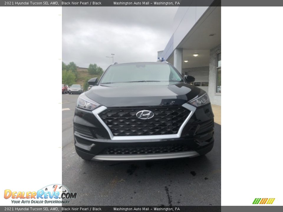2021 Hyundai Tucson SEL AWD Black Noir Pearl / Black Photo #5