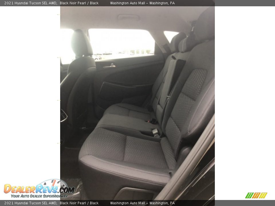 2021 Hyundai Tucson SEL AWD Black Noir Pearl / Black Photo #7