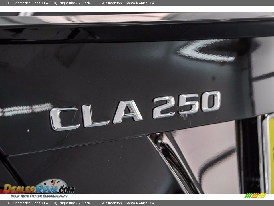 2014 Mercedes-Benz CLA 250 Night Black / Black Photo #7