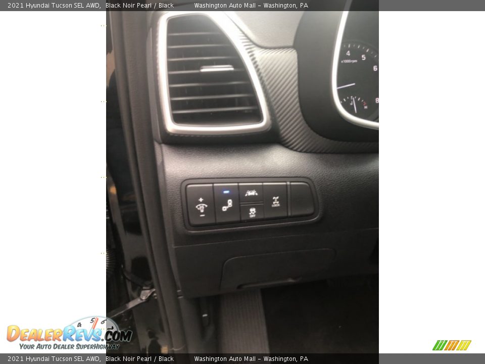 2021 Hyundai Tucson SEL AWD Black Noir Pearl / Black Photo #9
