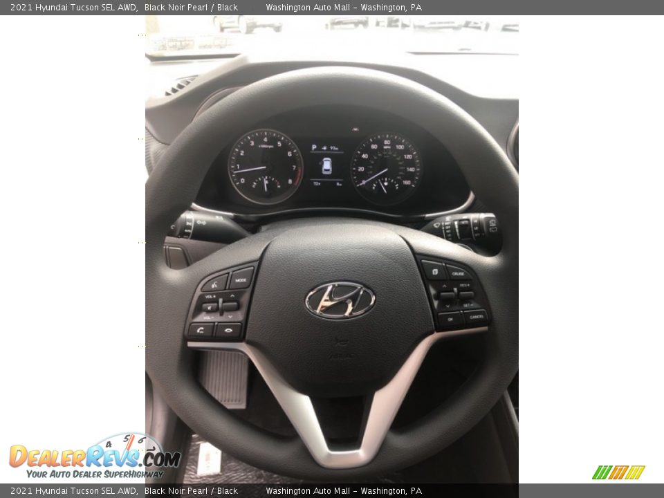 2021 Hyundai Tucson SEL AWD Black Noir Pearl / Black Photo #10