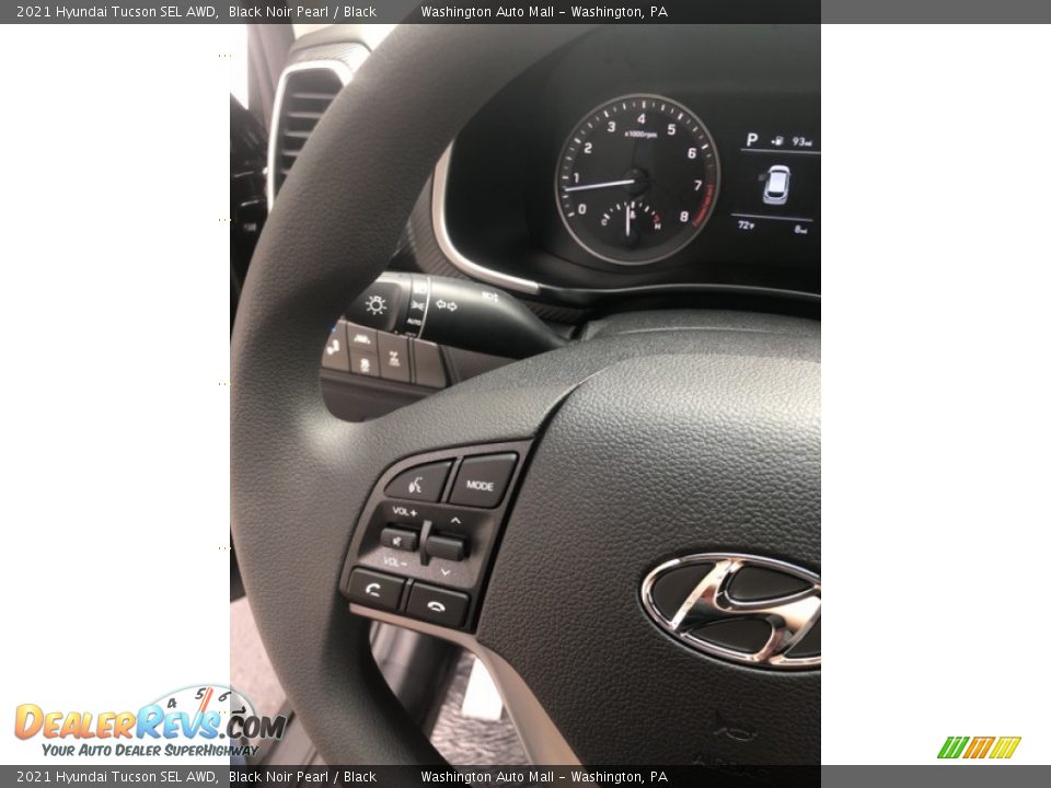 2021 Hyundai Tucson SEL AWD Black Noir Pearl / Black Photo #11