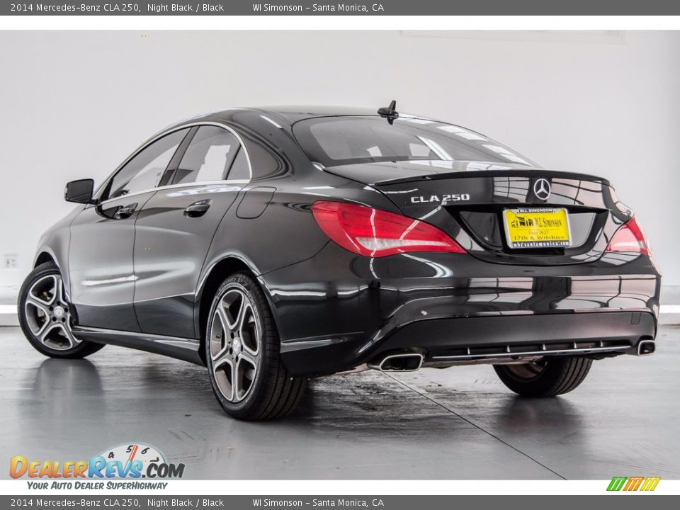 2014 Mercedes-Benz CLA 250 Night Black / Black Photo #10