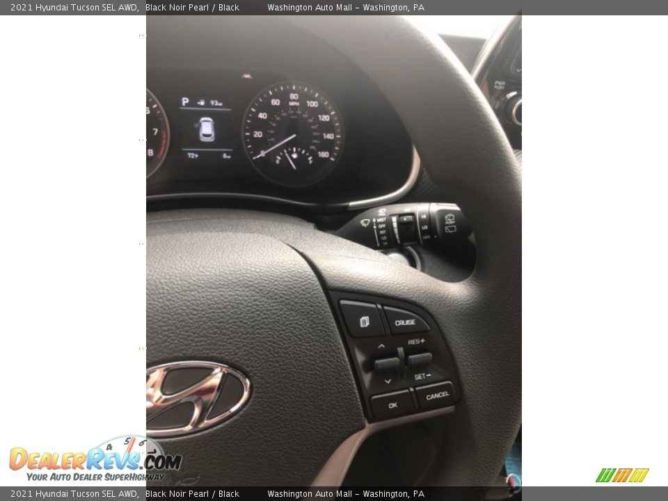 2021 Hyundai Tucson SEL AWD Black Noir Pearl / Black Photo #12