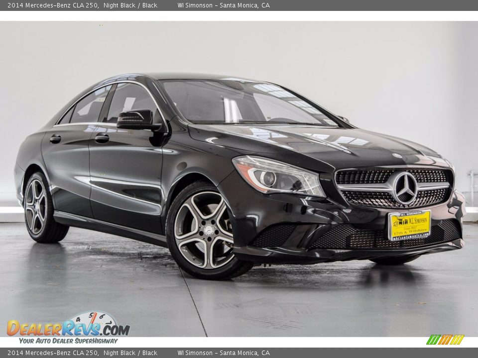 2014 Mercedes-Benz CLA 250 Night Black / Black Photo #12