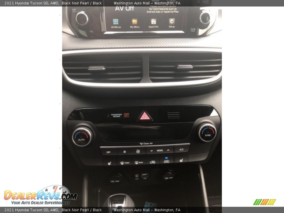 2021 Hyundai Tucson SEL AWD Black Noir Pearl / Black Photo #15