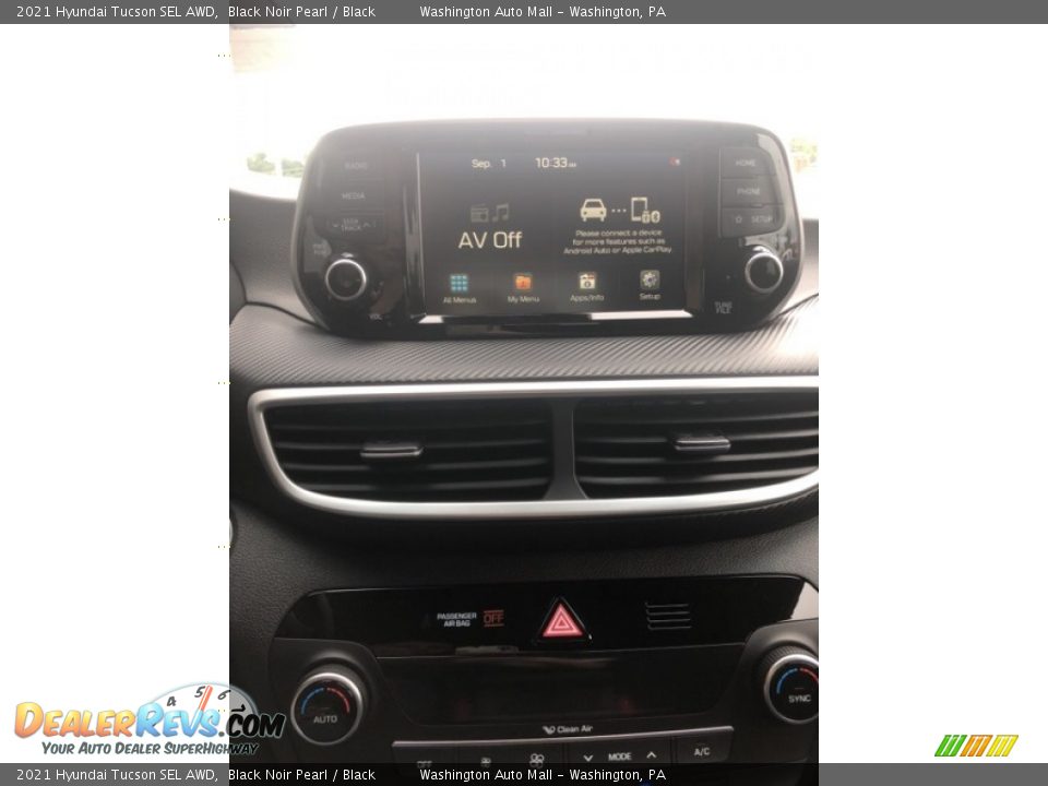 2021 Hyundai Tucson SEL AWD Black Noir Pearl / Black Photo #16