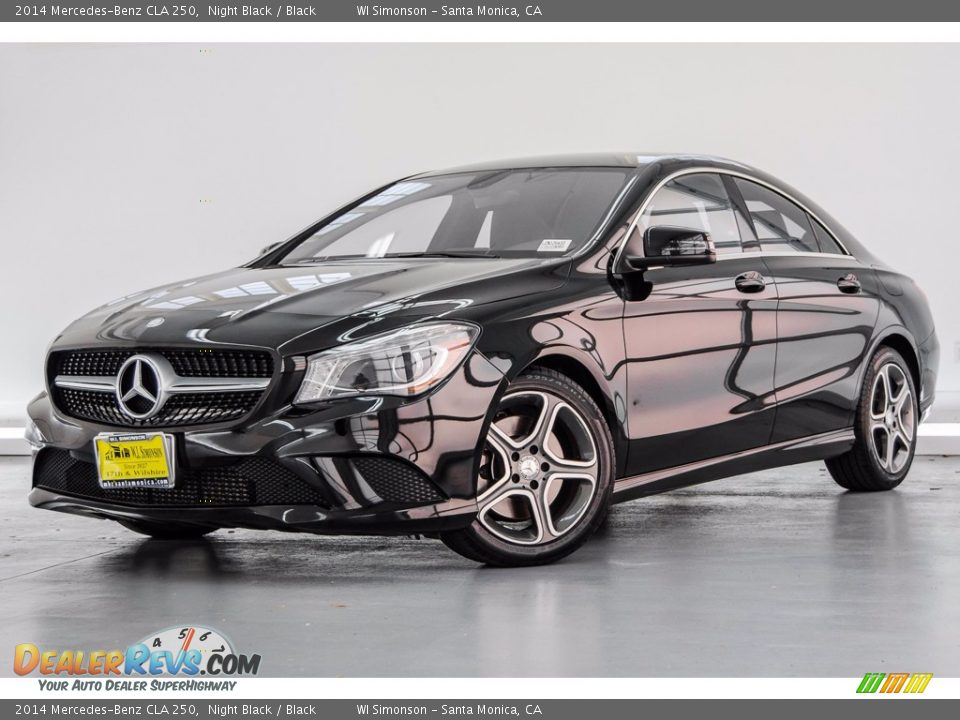 2014 Mercedes-Benz CLA 250 Night Black / Black Photo #14