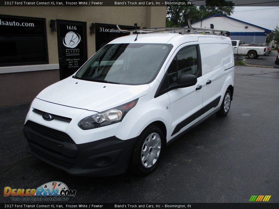 2017 Ford Transit Connect XL Van Frozen White / Pewter Photo #2