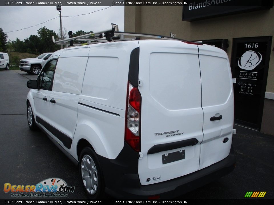 2017 Ford Transit Connect XL Van Frozen White / Pewter Photo #3