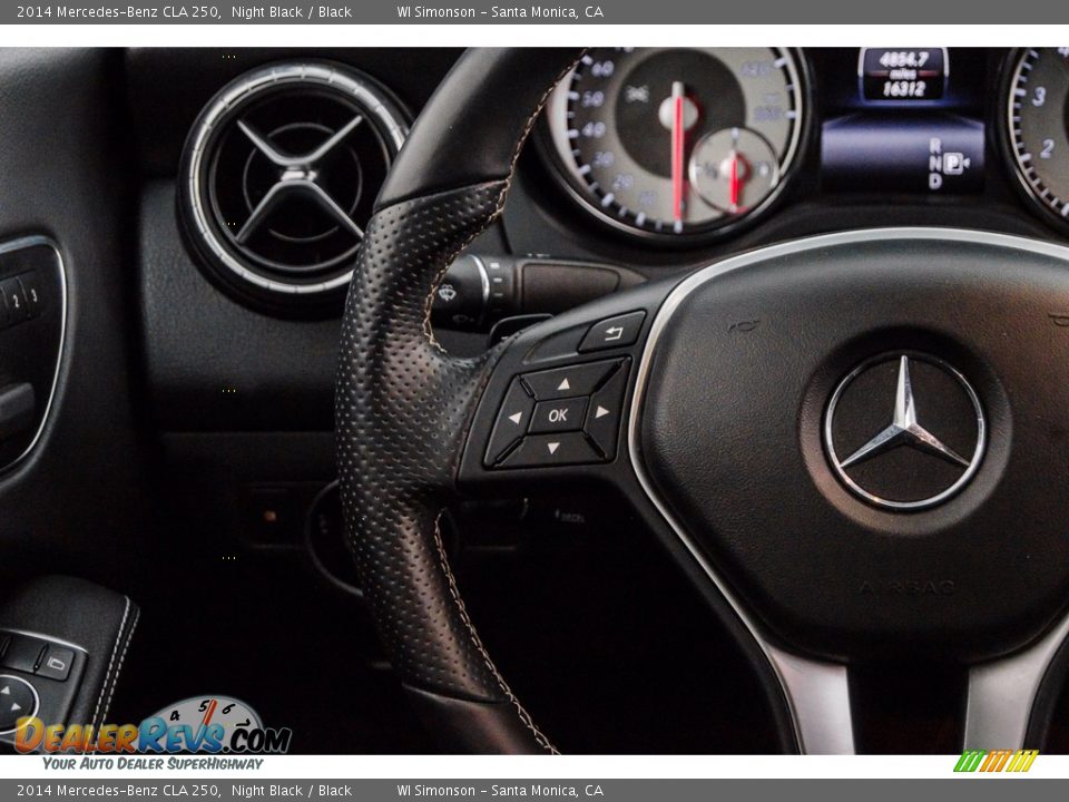 2014 Mercedes-Benz CLA 250 Night Black / Black Photo #18