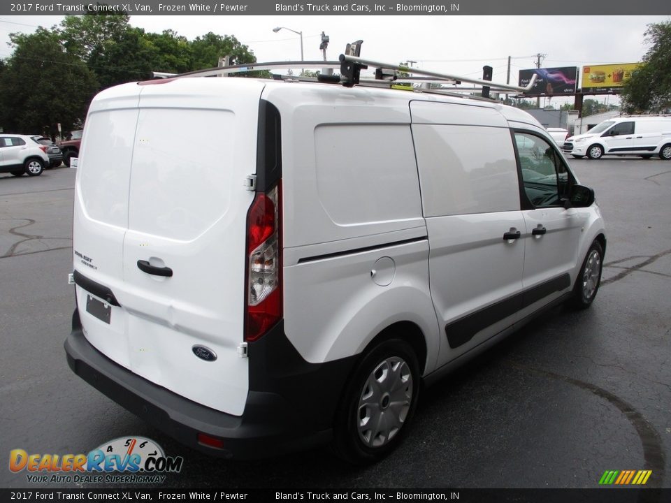 2017 Ford Transit Connect XL Van Frozen White / Pewter Photo #4