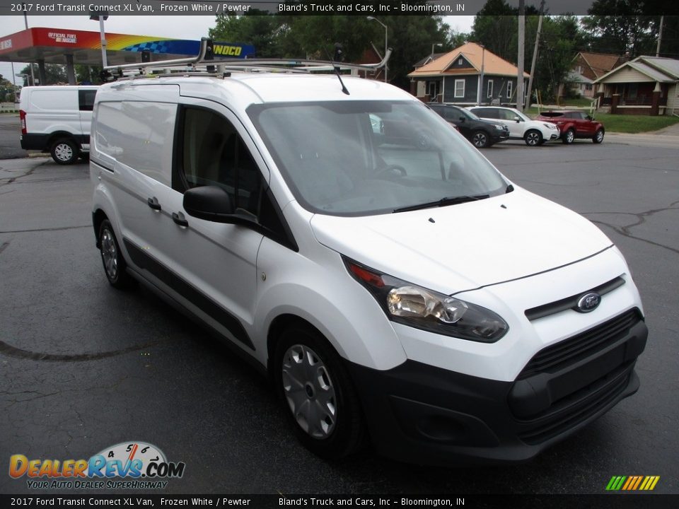 2017 Ford Transit Connect XL Van Frozen White / Pewter Photo #5