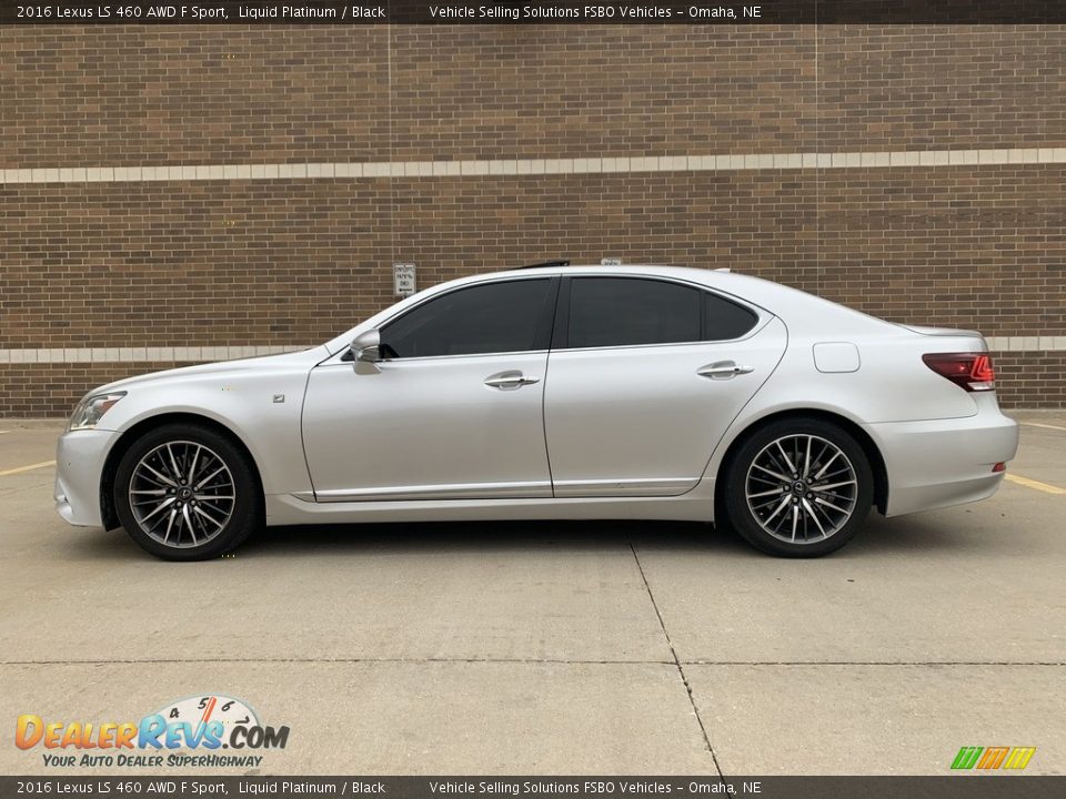 Liquid Platinum 2016 Lexus LS 460 AWD F Sport Photo #1