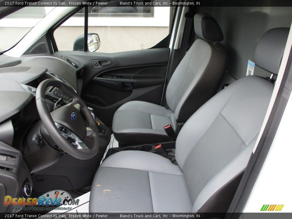 2017 Ford Transit Connect XL Van Frozen White / Pewter Photo #7