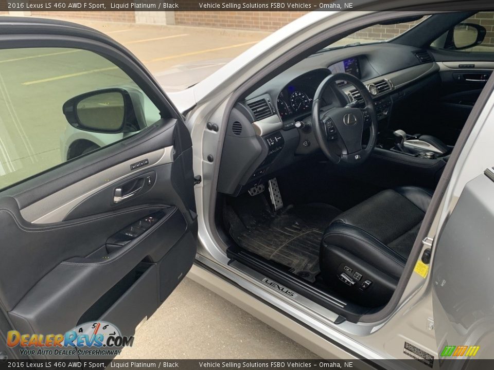 Front Seat of 2016 Lexus LS 460 AWD F Sport Photo #5