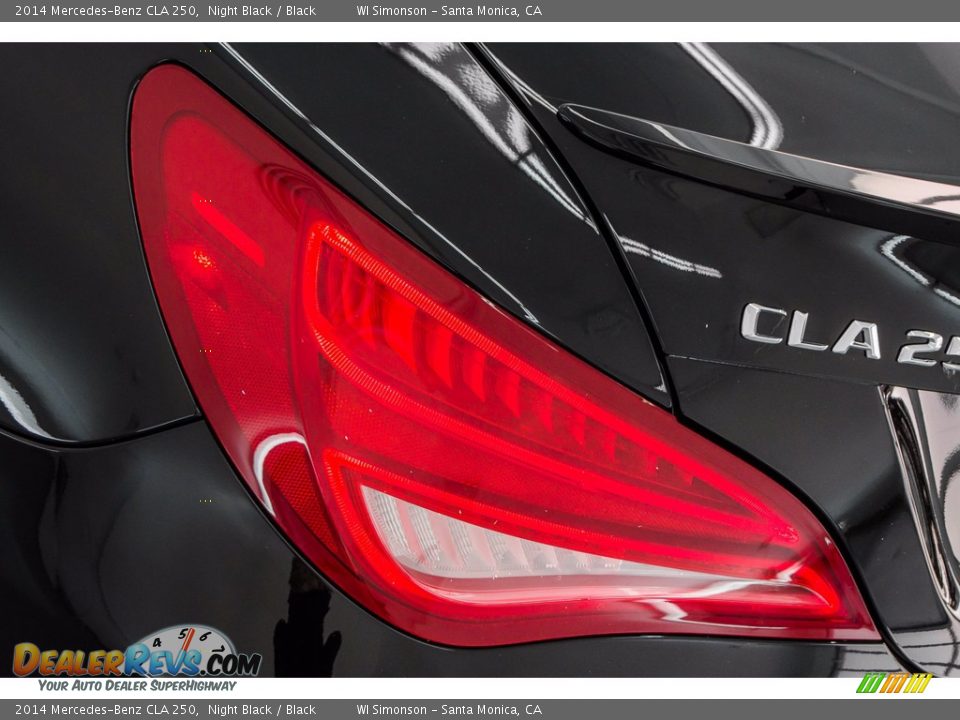 2014 Mercedes-Benz CLA 250 Night Black / Black Photo #24
