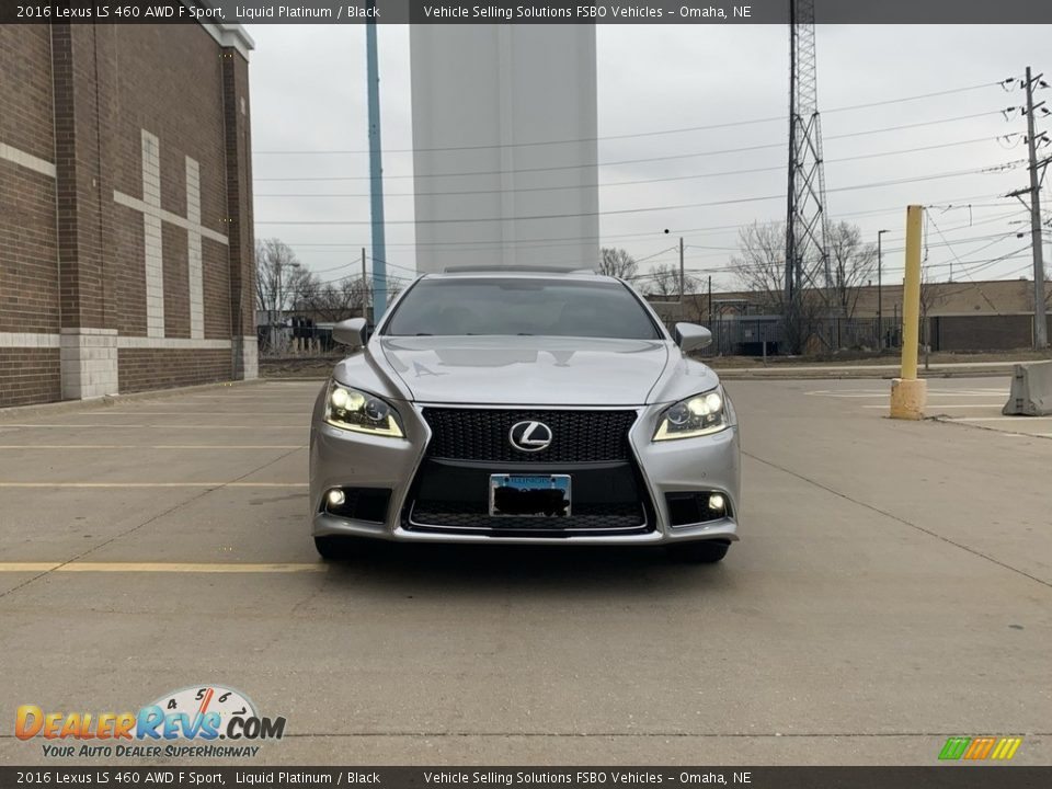 2016 Lexus LS 460 AWD F Sport Liquid Platinum / Black Photo #12