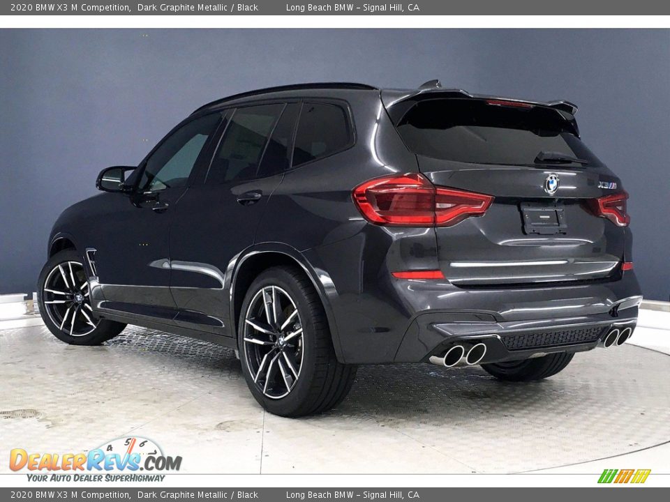 2020 BMW X3 M Competition Dark Graphite Metallic / Black Photo #3