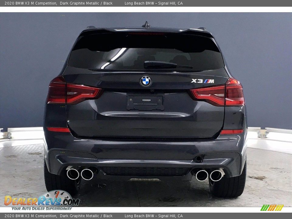 2020 BMW X3 M Competition Dark Graphite Metallic / Black Photo #4