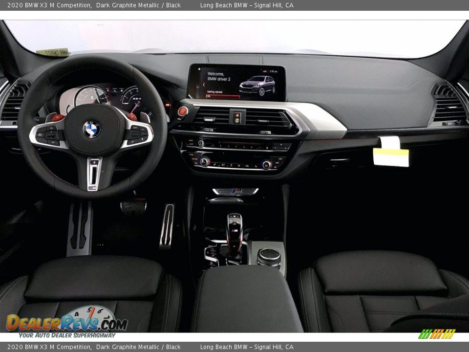 2020 BMW X3 M Competition Dark Graphite Metallic / Black Photo #5