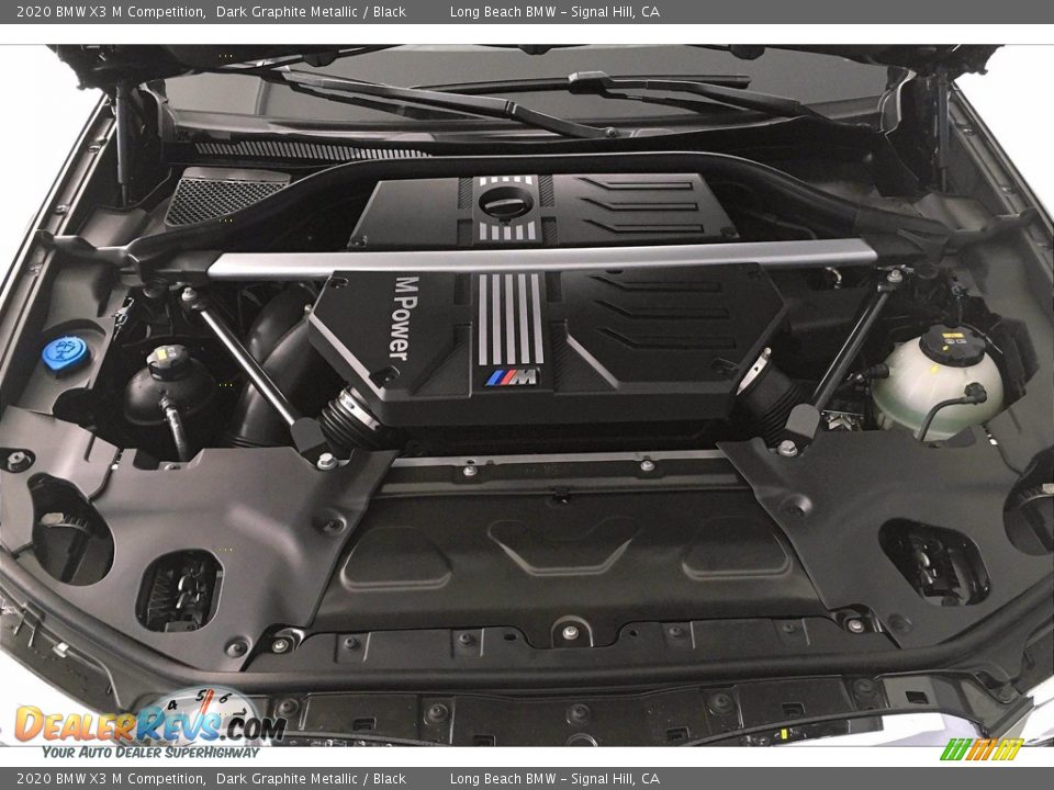 2020 BMW X3 M Competition Dark Graphite Metallic / Black Photo #10