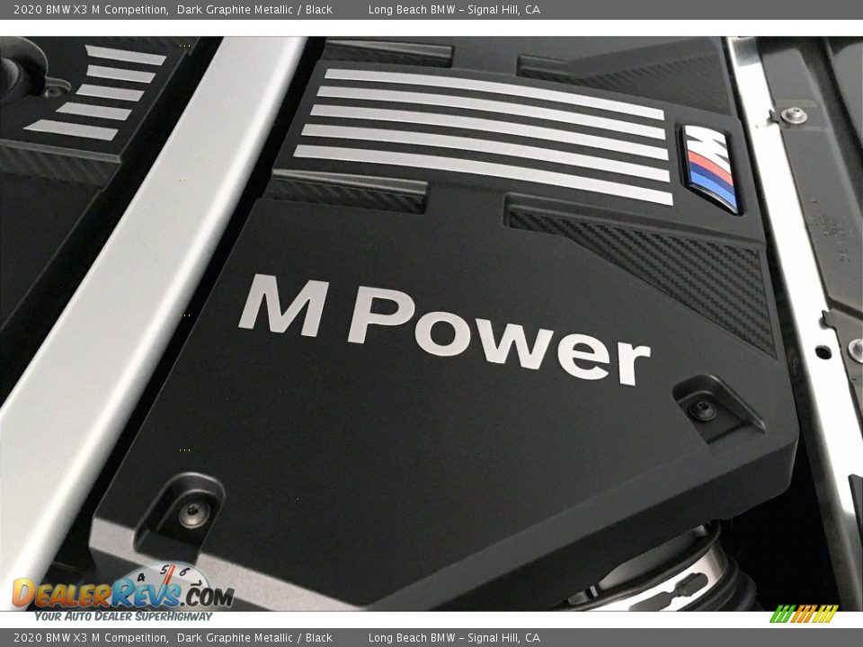 2020 BMW X3 M Competition Dark Graphite Metallic / Black Photo #11