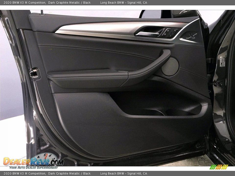 2020 BMW X3 M Competition Dark Graphite Metallic / Black Photo #13