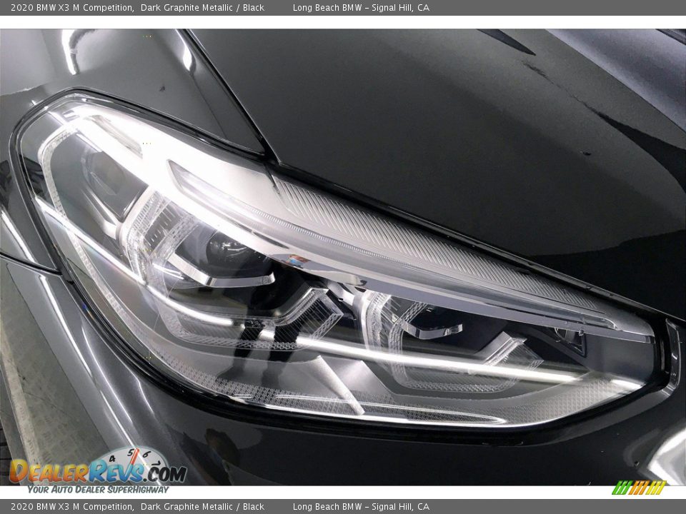 2020 BMW X3 M Competition Dark Graphite Metallic / Black Photo #14