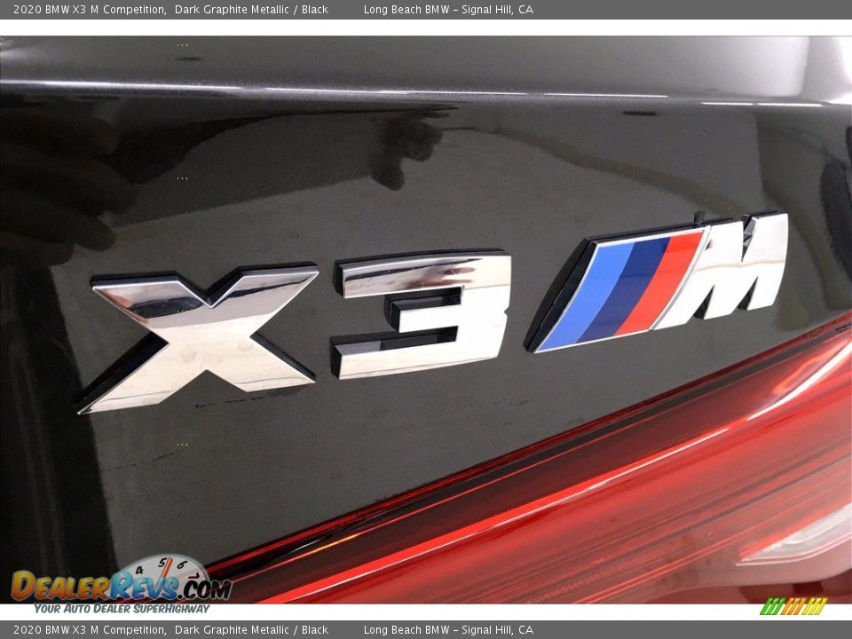 2020 BMW X3 M Competition Dark Graphite Metallic / Black Photo #16