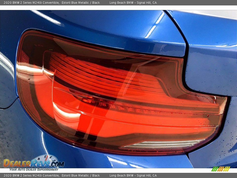 2020 BMW 2 Series M240i Convertible Estoril Blue Metallic / Black Photo #15