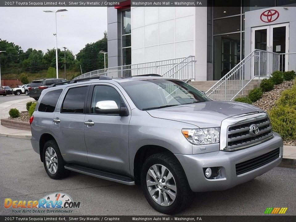 2017 Toyota Sequoia Limited 4x4 Silver Sky Metallic / Graphite Photo #1