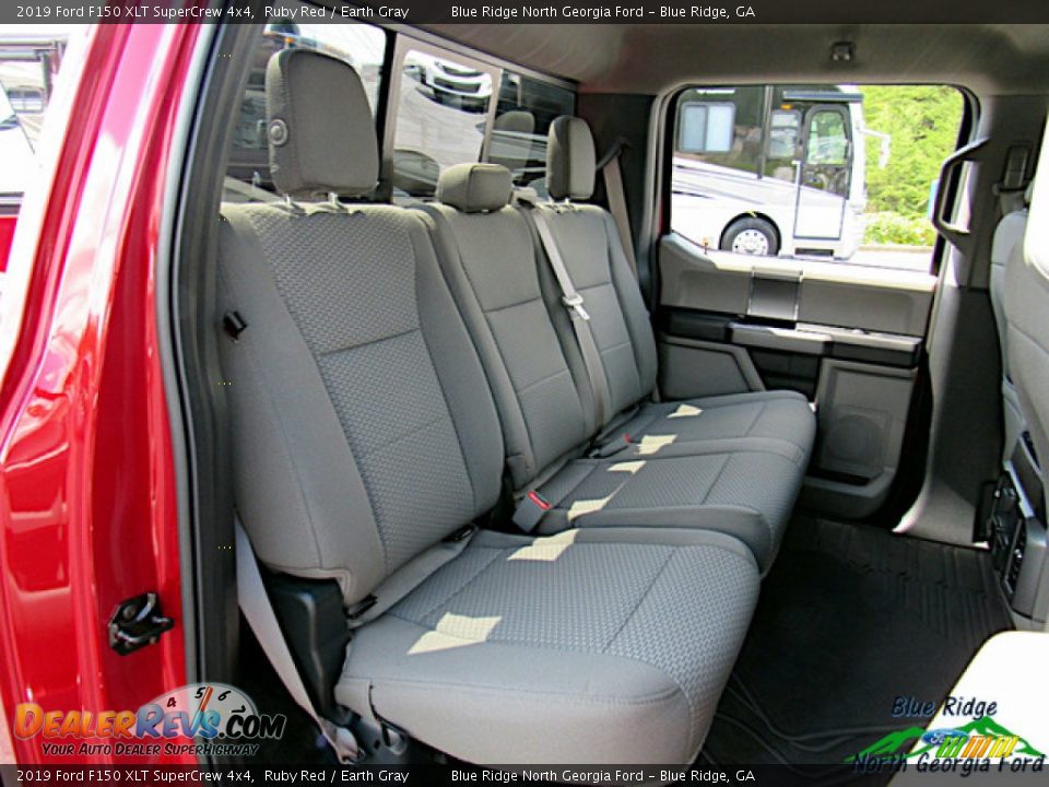 2019 Ford F150 XLT SuperCrew 4x4 Ruby Red / Earth Gray Photo #13
