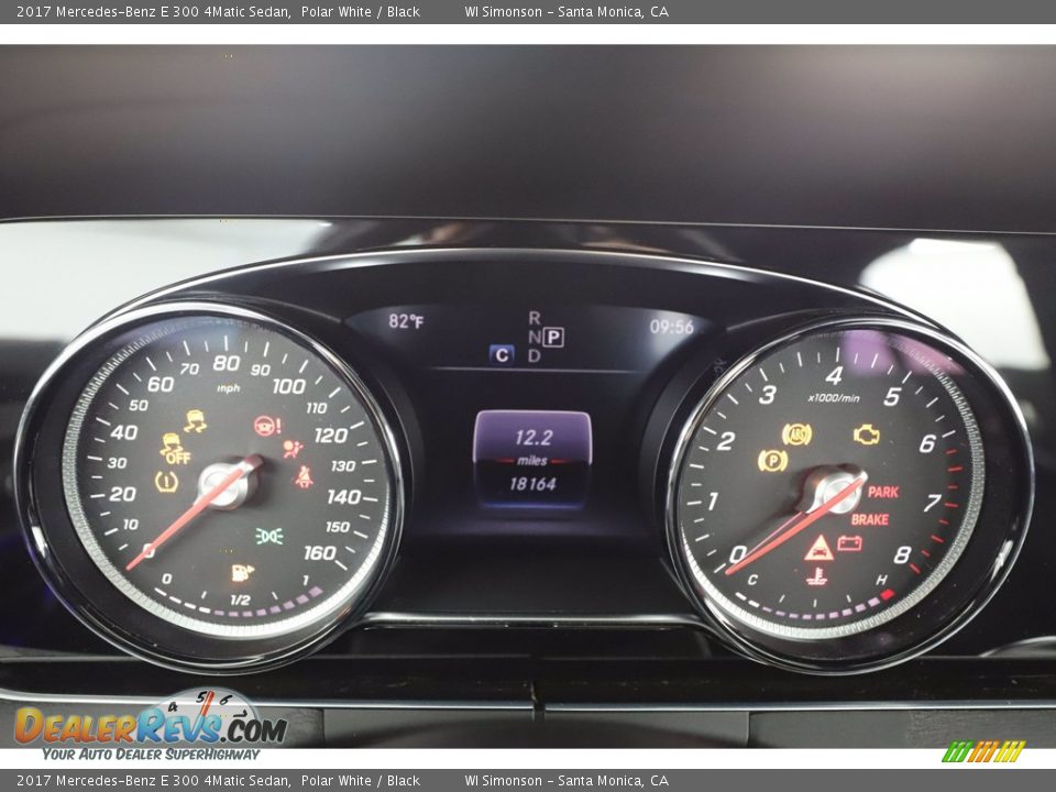 2017 Mercedes-Benz E 300 4Matic Sedan Gauges Photo #28