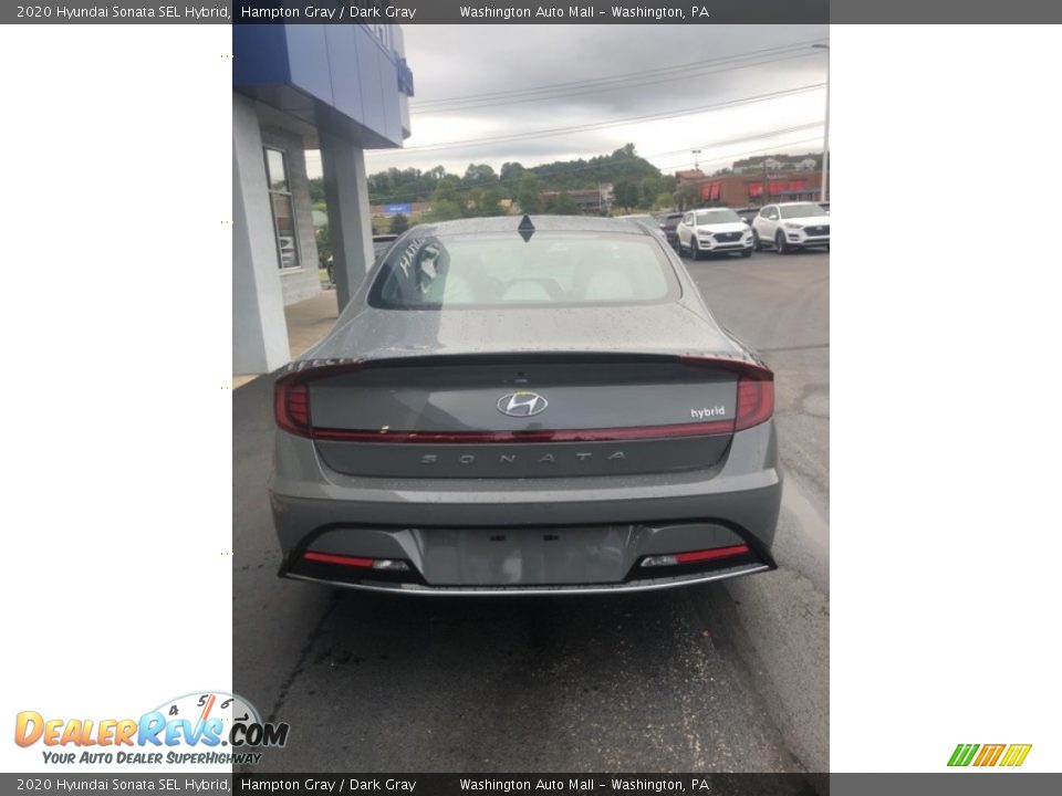 2020 Hyundai Sonata SEL Hybrid Hampton Gray / Dark Gray Photo #4