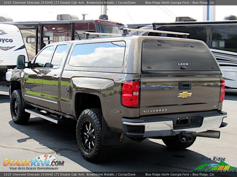 2015 Chevrolet Silverado 2500HD LTZ Double Cab 4x4 Brownstone Metallic / Cocoa/Dune Photo #3