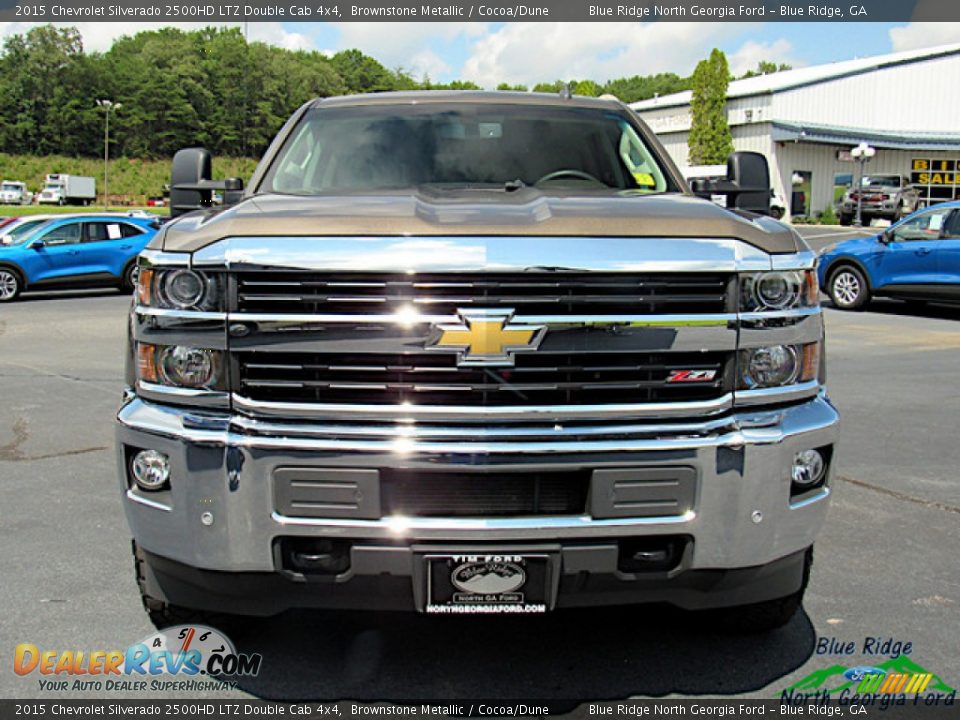 2015 Chevrolet Silverado 2500HD LTZ Double Cab 4x4 Brownstone Metallic / Cocoa/Dune Photo #8