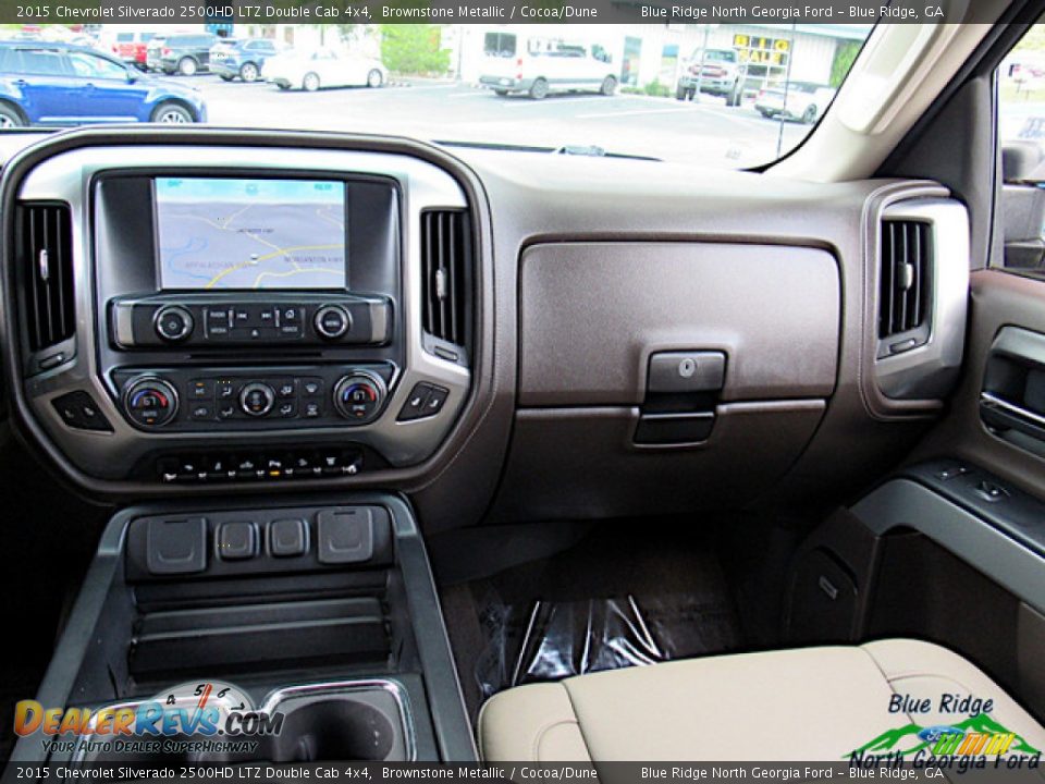 2015 Chevrolet Silverado 2500HD LTZ Double Cab 4x4 Brownstone Metallic / Cocoa/Dune Photo #16