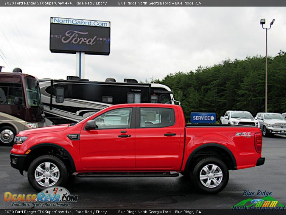 2020 Ford Ranger STX SuperCrew 4x4 Race Red / Ebony Photo #2