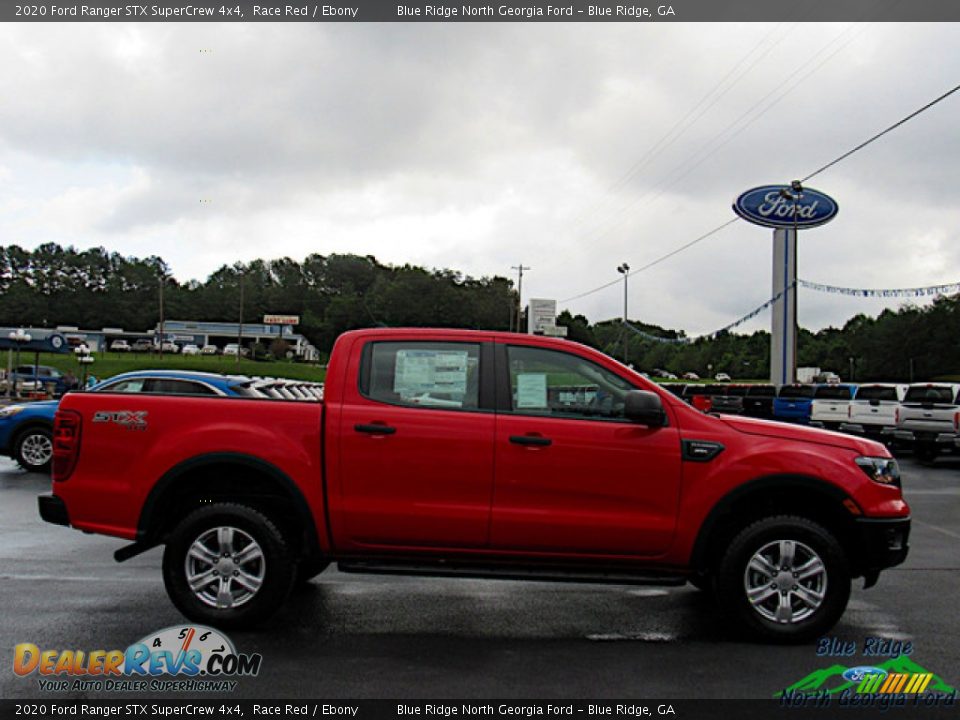 2020 Ford Ranger STX SuperCrew 4x4 Race Red / Ebony Photo #6