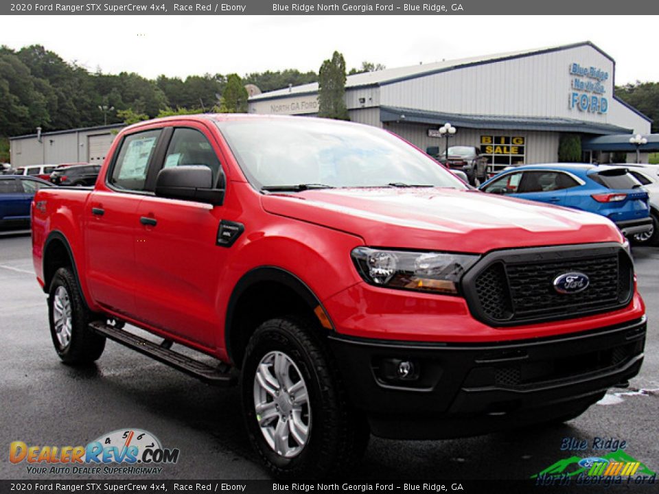 2020 Ford Ranger STX SuperCrew 4x4 Race Red / Ebony Photo #7